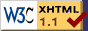 Valid XHTML 1.1!
